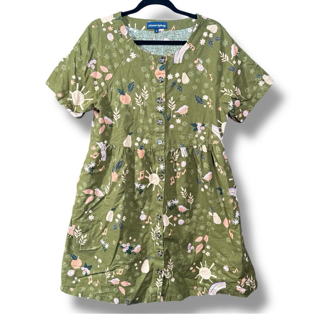 ModCloth Princess Highway Sunshine is a Song Babydoll Dress 10 AU| 6 US - Picture 2 of 13